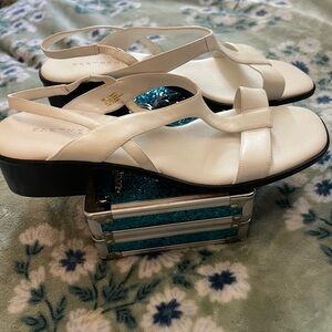 Elegant White Women's Sandals